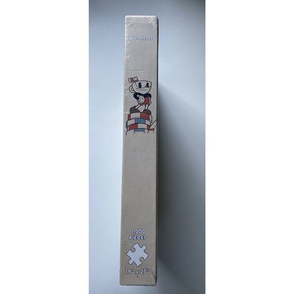 Cuphead Don't Deal with The Devil 1000 Piece Puzzle GameStop Exclusive - Picture 2 of 3